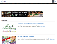 Tablet Screenshot of gospelhappenings.com